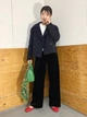 Пальто осеннее короткое женское Uniqlo 599644222 2XL Синее (1159858652) - изображение 9