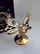 Фигурка Crystocraft со стразами Swarovski Бабочка 6 см 1601945 - изображение 1