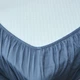 Простирадло на резинці Moon&Star Soft Blue Satin Stripe 100х200х20 см (MS-850005846) - изображение 2