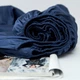 Простирадло на резинці Moon&Star Royal Blue Satin Stripe 80х190х25 см (MS-850005261) - изображение 4