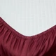 Простирадло на резинці Moon&Star Burgundy Luxe Satin Stripe 200х200х25 см (MS-850004978) - изображение 2