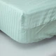 Простирадло на резинці Moon&Star Stripe Mint Satin Stripe 80х200х25 см (MS-850005442) - изображение 1