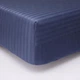 Простирадло на резинці Moon&Star Delfi Blue Satin Stripe 80х190х10 см (MS-850004981) - зображення 1