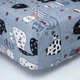 Простирадло на резинці Moon&Star Feline Fun Бязь Gold Люкс 120х190х20 см (MS-850002067) - изображение 1