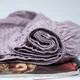 Простирадло на резинці Moon&Star Lilac Dust Satin Stripe 200х200х25 см (MS-850005098) - изображение 4
