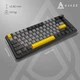 Клавіатура бездротова Ajazz AK820 Max Plus Day Dream Switch Black (AK820MAX-DD-BGY) ( чорний, сірий, жовтий ) - изображение 7