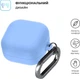 Чехол ArmorStandart Hang Case для Samsung Galaxy Buds 4 / 4 Pro Light Blue (ARM90991) - изображение 2