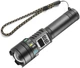 Ручний ліхтар Coba CB-A282 акумуляторний 1700 лм LED COB зум PowerBank Type-C 18650 потужний водостійкий протиударний для туризму риболовлі - зображення 1