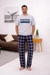 Піжама чоловіча комплект Positive thinking 2XL (штани+футболка) T350 - зображення 1