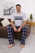Піжама чоловіча комплект Positive thinking 2XL (штани+футболка) T350 - зображення 4