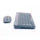 Комплект (клавіатура, миша) бездротовий A4Tech FG3200 Air2 Blue Блакитний 36855 - изображение 9