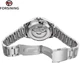 Наручные часы Forsining 8294 Silver-Black Steel Классический - изображение 4