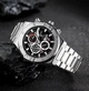 Наручные часы Forsining 6914 Silver-Black Steel Классический - изображение 6