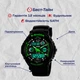 Skmei S-Shock Green 0931 Дитячий наручний годинник для дитини ( 18034 ) - изображение 14