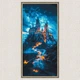 Картина по номерам Пейзаж. Величественный дворец. Хогвартс 40*80 см Оригами LW 5106 - изображение 5