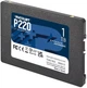Накопичувач SSD 1TB Patriot P220 2.5" SATAIII TLC (P220S1TB25) 2.5" 29845 - изображение 6
