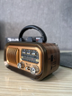 Портативний радіоприймач Golon з Bluetooth, FM AM SW, USB, microSD, акумуляторний, від мережі 220 В для дому та дачі - зображення 3