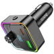 FM-модулятор HOCO E81 Fantasy, Bluetooth 5.0, PD 30W+QC 3.0, USB+Type-C, Black - изображение 1