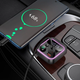 FM-модулятор HOCO E85 Tiger BT 5.4 с быстрой зарядкой PD/QC и 3 портами USB/Type-C - изображение 3
