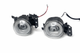 LED противотуманные фары с ангельскими глазками BMW E46 E90 E60 E61 E63 E64 белые DRL 80 мм 9006 HB4 Canbus - изображение 2