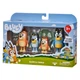Игровой набор подвижных фигурок Bluey Блуи и семья 4 шт. в подарочной коробке - изображение 1