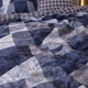 Пододеяльник Бязь Nordic Diamond 220*240 см Серый/Синий - изображение 6