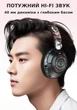 Бездротові навушники Headset EL-GT1s з мікрофоном і ANC, Bluetooth 5.4 для телефону, ПК, планшета Black - зображення 3