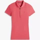 Жіноча футболка поло Tommy Hilfiger, slim fit, рожева, розмір XL - изображение 4