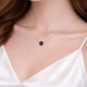 Серебряное колье Агат 45 см - изображение 3