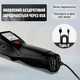 Портативный паяльник для пластика 500W LCD USB (черный) + 200 скоб PWG-2 - изображение 7