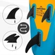 Надувна SUPдошка для плавання 2 в 1 сапборд каяк 350 см з сидінням насосом та аксесуарами синьопомаранчева - зображення 6
