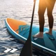 Складное весло 2в1 для SUP и каяка Scoopes BLADE 165–225 см, 4-секционное, регулируемое, черное - изображение 7