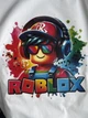 Дитяча футболка для хлопчика Roblox 2026-01 р. 150 Біла, Бавовна - зображення 3