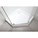 Душевой поддон с сифоном MIXXUS LINES ST01-90x90x13 пятиугольный диаметр слива 52 мм (MI8284) - изображение 7
