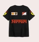 Футболка Sol's Racing Ferrari з автоспортивним принтом M Чорна - изображение 1