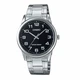 Чоловічий годинник Casio MTP-V001D-1B лаконічність - изображение 1