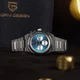 Наручний годинник Pagani Design PD-1761 Silver-Blue - изображение 12