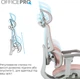 Кресло компьютерное офисное эргономичное OfficePro Elite OC950GLP Gray/Light Pink - изображение 3