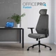 Кресло компьютерное офисное эргономичное OfficePro Fusion OC577G Gray - изображение 12
