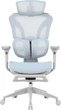 Кресло компьютерное офисное эргономичное OfficePro Elite OC950GLB Gray/Light Blue - изображение 13