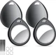 Метки Air Tracker QCOQ - набор из 4 штук. Локаторы предметов совместимы с Apple Find My (только для iOS), звуковой сигнал 100 дБ, - изображение 1