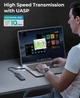 Корпус алюмінієва Кишеня для SSD М2 Orico M2PVM-C3 з підтримкою M.2 NVMe/NGFF і високошвидкісним під'єднанням Type-C - зображення 4