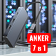 Адаптер хаб док-станція Anker (A8374) 7-в-1 USB-C з двома дисплеями 4K HDMI PD 100Вт швидкість передачі 10 Гбіт/с - зображення 1