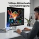 Док-станция UGREEN CM841 (65488) для MacMiniM4 с 2xUSB-C to DP1.4 4K240Hz 4xUSB-A 3.2 10Gbps USB-C 3.2 10Gbps SD TF M.2 Nvme10Gbps - изображение 8