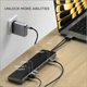 Док-станция Satechi Dual USB-C Docking Station & Stand (Dual 4K HDMI+DisplayPort,75WPD, 2×USB-C Data, 2×USB-A, слот SSD - изображение 6