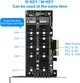Карта розширення адаптер MZHOU Dual M.2 SSD SATA III і M2 to PCIe 3.0 X4 - зображення 4