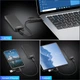 Корпус для m2 FIDECO nvme ssd usb 32 gen 2 10gbps usb c sandwich стиль безінструментальна установка m, m-b key чорний - зображення 9