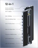 Док-станція Baseus EliteJoy EH3 12-в-1 з підставкою — USB-C, HDMI, DisplayPort, потрійний 4K, PD 100 Вт, Ethernet, TF/SD - зображення 2