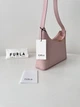 Жіноча сумка Furla Diamante Mini Shoulder Bag брендова шкіряна 24см х 12см х 6см - зображення 7