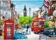 Пазл Trefl: Hiro Tanikawa — London Street / Улица Лондона (1000 элементов) — 10557 - изображение 2